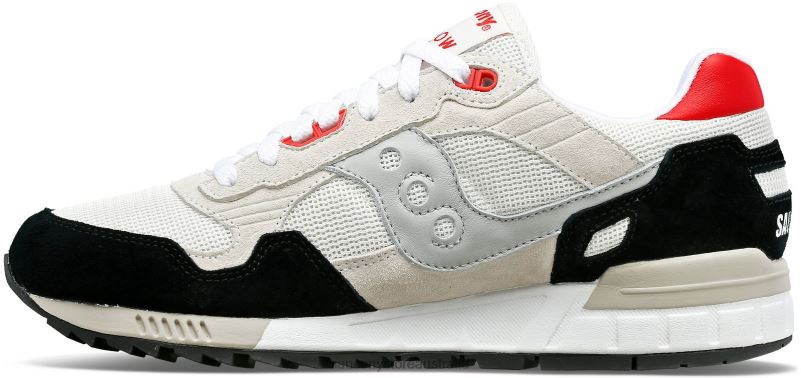Saucony Men Shadow 5000 8460X251 White/Black/Red