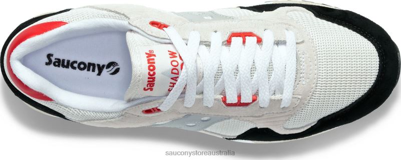 Saucony Men Shadow 5000 8460X251 White/Black/Red