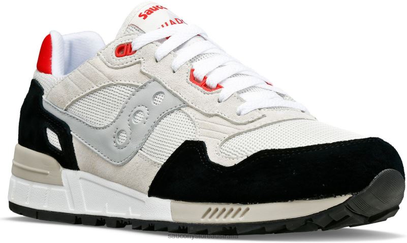Saucony Men Shadow 5000 8460X251 White/Black/Red
