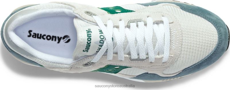 Saucony Men Shadow 5000 8460X252 White/Grey/Green
