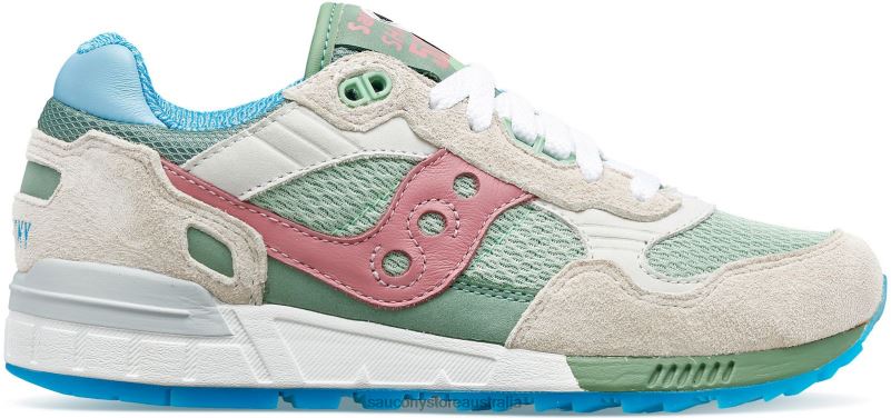 Saucony Men Shadow 5000 Blue-Footed Booby 8460X177 White/Multi