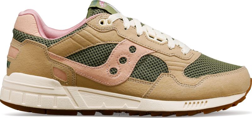 Saucony Men Shadow 5000 Mushroom 8460X288 Tan/Olive