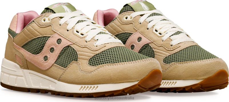 Saucony Men Shadow 5000 Mushroom 8460X288 Tan/Olive