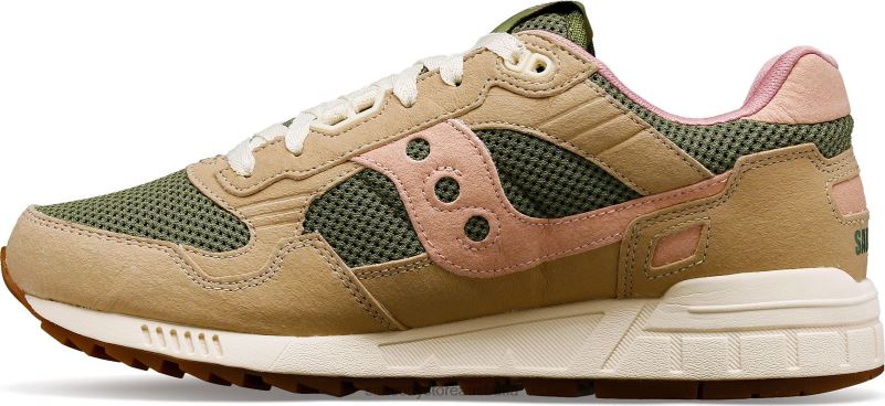 Saucony Men Shadow 5000 Mushroom 8460X288 Tan/Olive