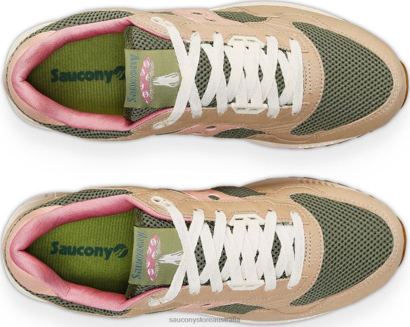 Saucony Men Shadow 5000 Mushroom 8460X288 Tan/Olive