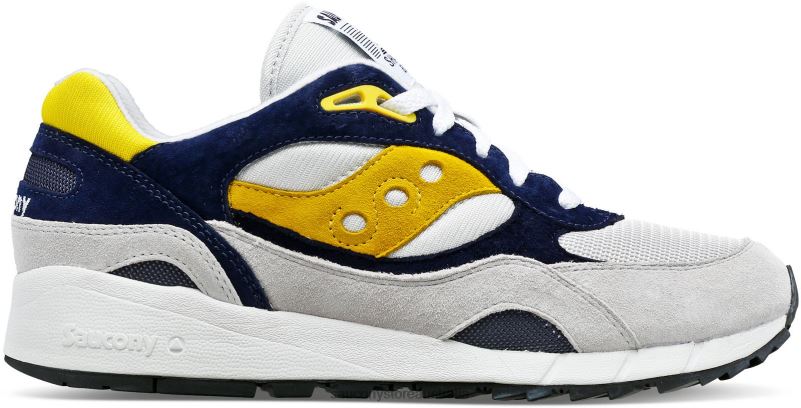 Saucony Men Shadow 6000 8460X219 Grey/Blue/Yellow