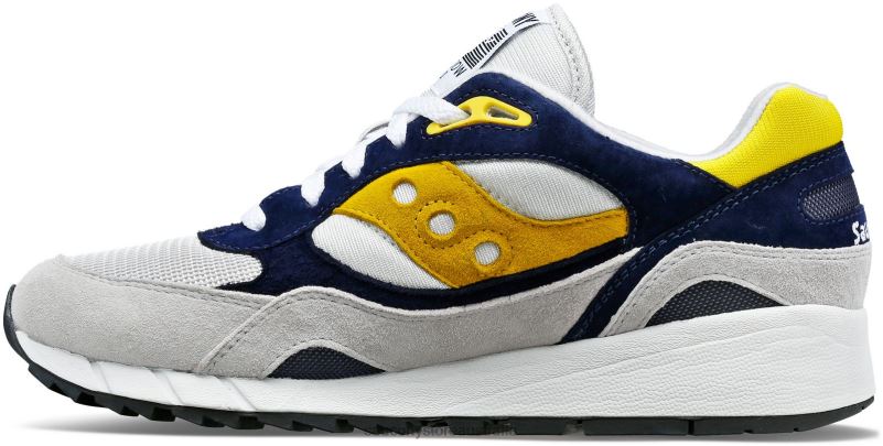 Saucony Men Shadow 6000 8460X219 Grey/Blue/Yellow