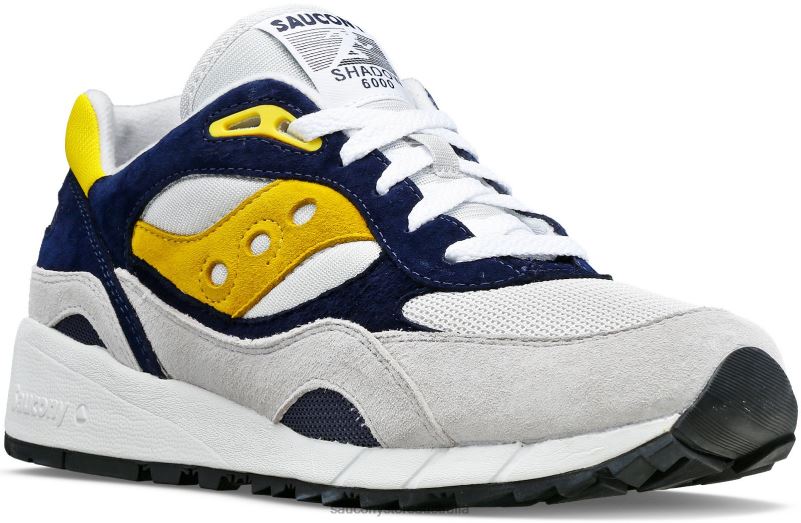 Saucony Men Shadow 6000 8460X219 Grey/Blue/Yellow
