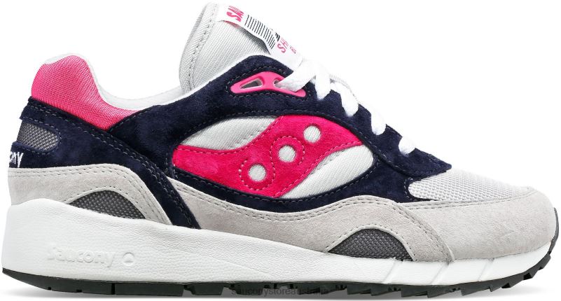 Saucony Men Shadow 6000 8460X222 Grey/Pink