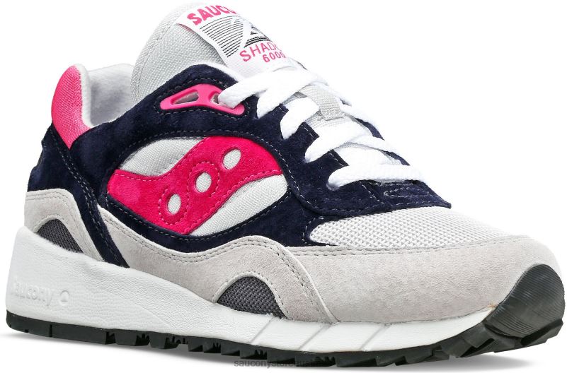 Saucony Men Shadow 6000 8460X222 Grey/Pink