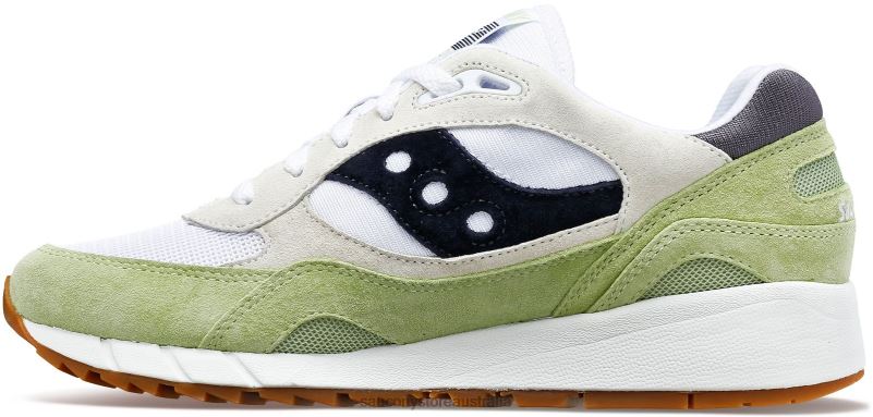 Saucony Men Shadow 6000 8460X226 White/Mint/Navy