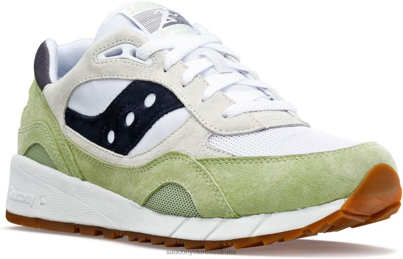 Saucony Men Shadow 6000 8460X226 White/Mint/Navy