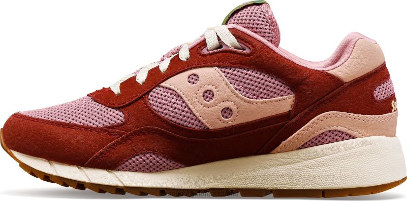 Saucony Men Shadow 6000 Mushroom 8460X190 Burgundy