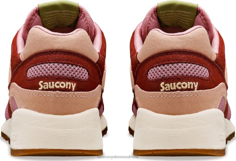 Saucony Men Shadow 6000 Mushroom 8460X190 Burgundy