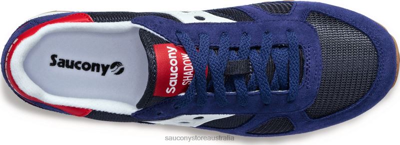 Saucony Men Shadow Original 8460X206 Navy/Red