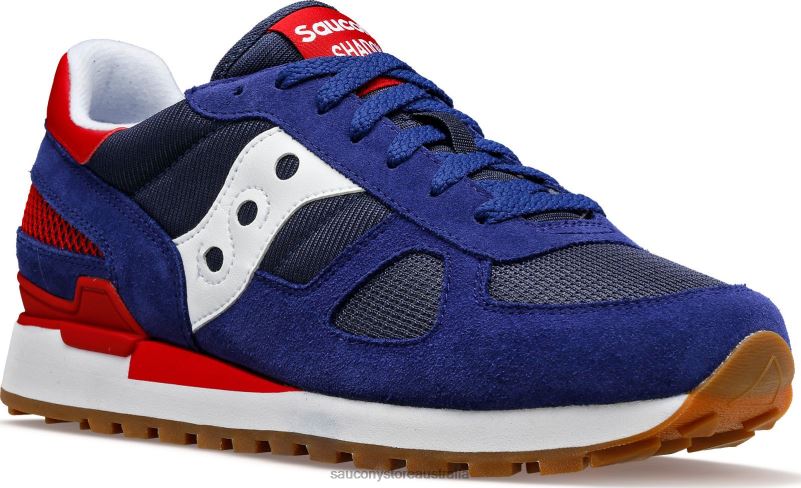 Saucony Men Shadow Original 8460X206 Navy/Red
