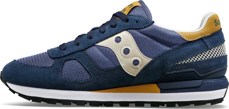 Saucony Men Shadow Original 8460X207 Navy/Tan