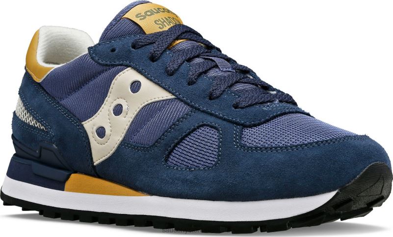 Saucony Men Shadow Original 8460X207 Navy/Tan
