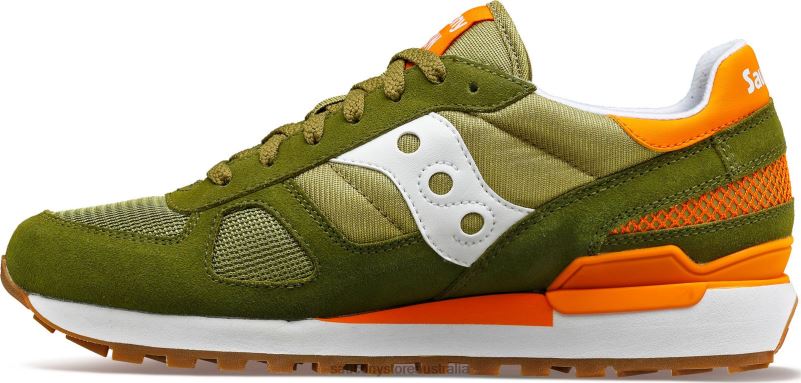 Saucony Men Shadow Original 8460X209 Olive/Orange