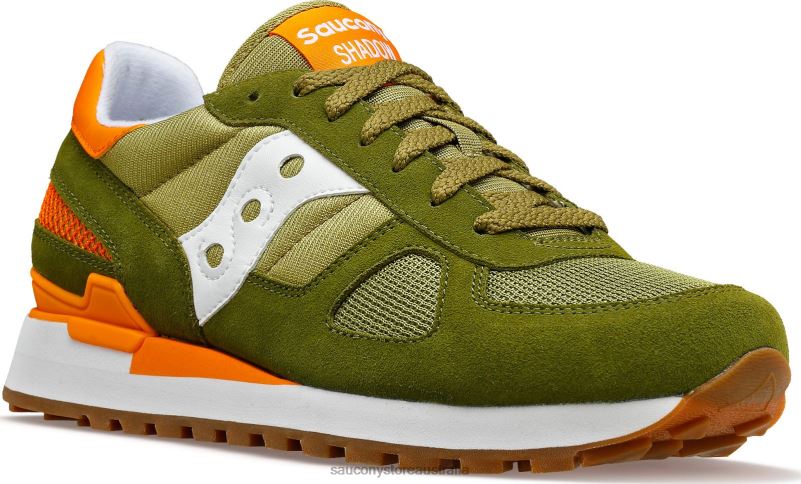 Saucony Men Shadow Original 8460X209 Olive/Orange