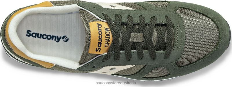 Saucony Men Shadow Original 8460X210 Olive/Tan