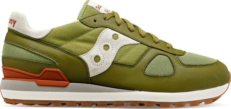 Saucony Men Shadow Original 8460X257 Olive/White