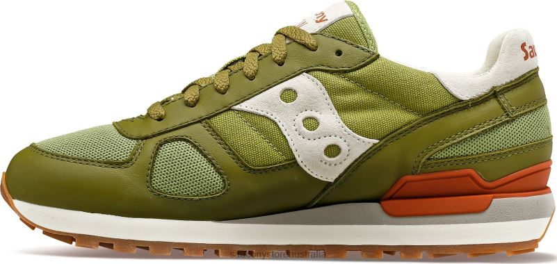 Saucony Men Shadow Original 8460X257 Olive/White