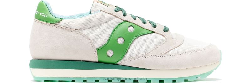 Saucony Men Shamrock Jazz 81 8460X241 White/Green