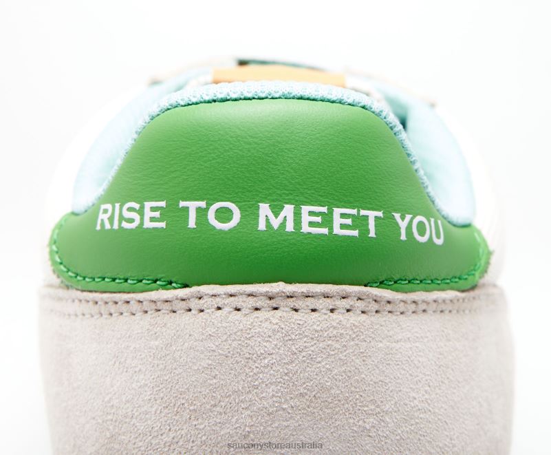 Saucony Men Shamrock Jazz 81 8460X241 White/Green