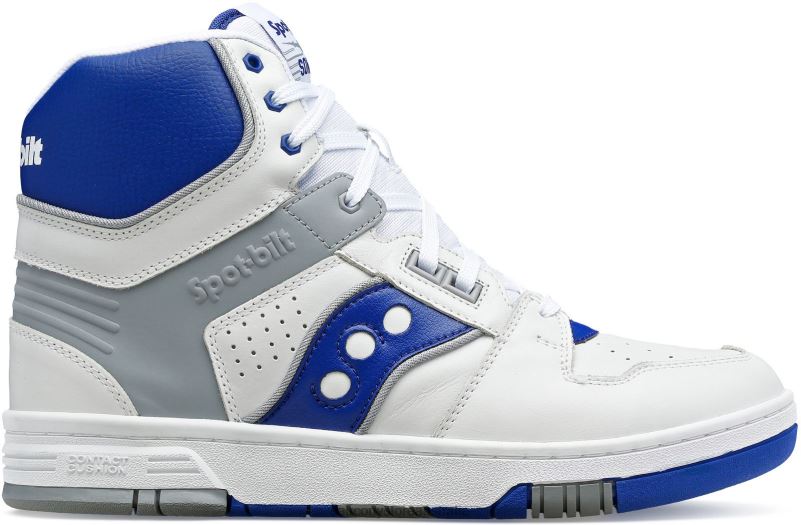 Saucony Men Spot-Bilt Sonic Hi 8460X191 White/Royal