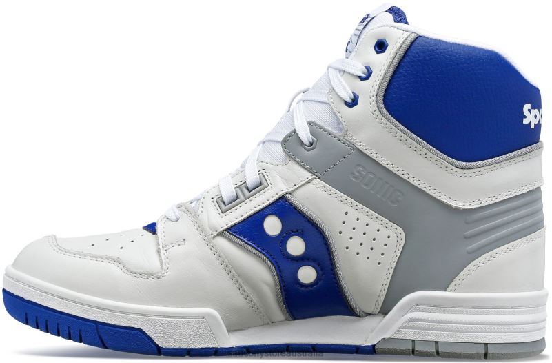 Saucony Men Spot-Bilt Sonic Hi 8460X191 White/Royal