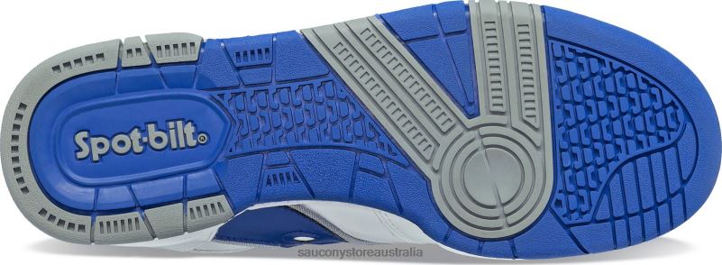 Saucony Men Spot-Bilt Sonic Low 8460X192 White/Royal