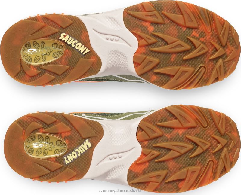 Saucony X Men Maybe Tomorrow 3D Grid Hurricane 8460X242 Tortoise