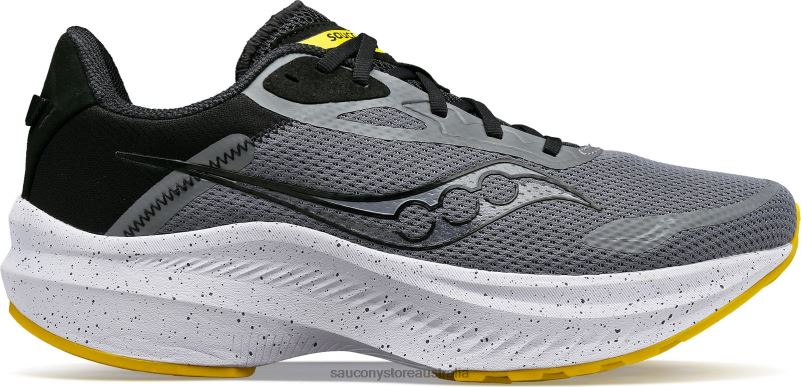 Saucony Men Axon 3 8460X70 Gravel/Sulphur