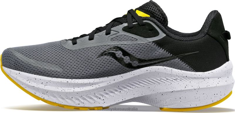 Saucony Men Axon 3 8460X70 Gravel/Sulphur