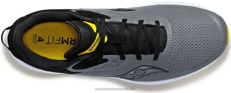 Saucony Men Axon 3 8460X70 Gravel/Sulphur