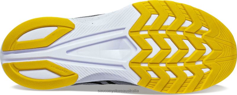 Saucony Men Axon 3 8460X70 Gravel/Sulphur