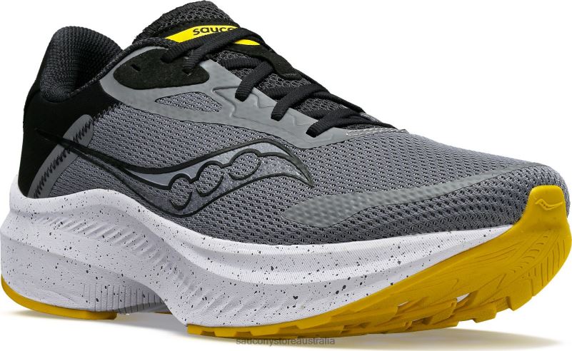 Saucony Men Axon 3 8460X70 Gravel/Sulphur