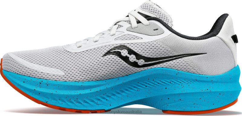 Saucony Men Axon 3 8460X73 Fog/Agave