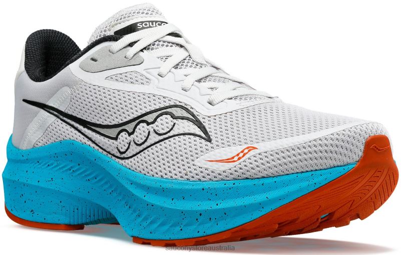 Saucony Men Axon 3 8460X73 Fog/Agave