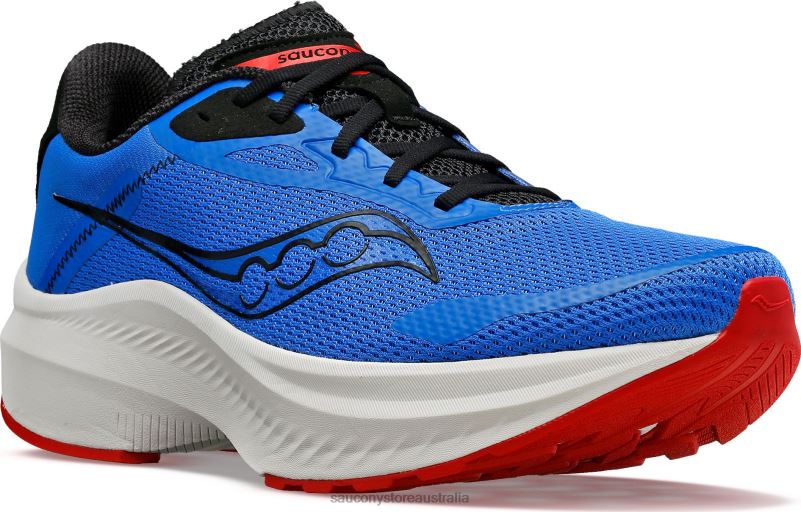 Saucony Men Axon 3 8460X74 Hydro/Black