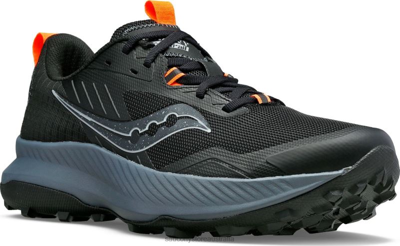 Saucony Men Blaze TR 8460X150 Black/ViZiOrange