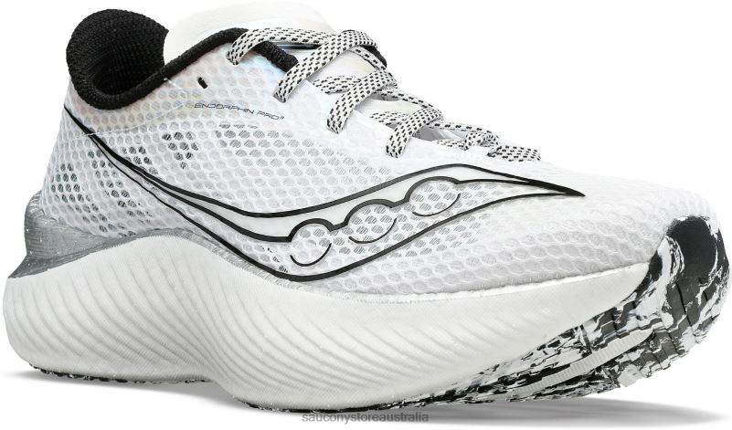 Saucony Men Endorphin Pro 3 8460X100 White/Black