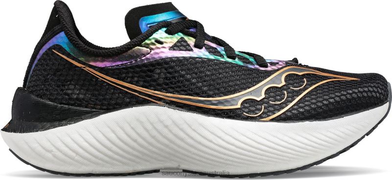 Saucony Men Endorphin Pro 3 8460X101 Black/Goldstruck