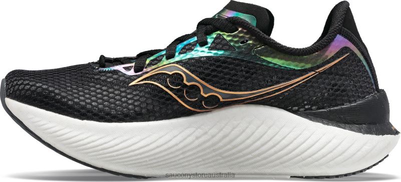 Saucony Men Endorphin Pro 3 8460X101 Black/Goldstruck