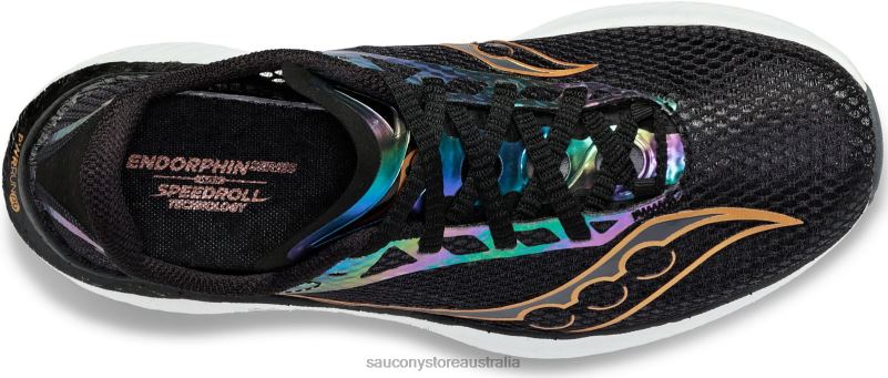 Saucony Men Endorphin Pro 3 8460X101 Black/Goldstruck