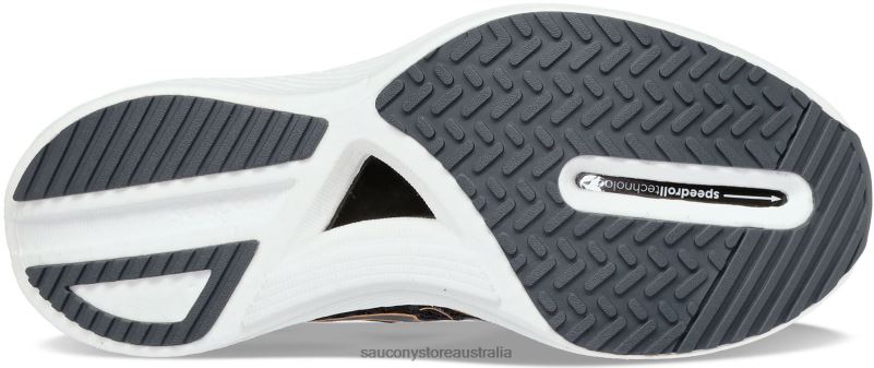 Saucony Men Endorphin Pro 3 8460X101 Black/Goldstruck