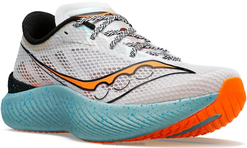 Saucony Men Endorphin Pro 3 8460X102 Fog/ViZiOrange