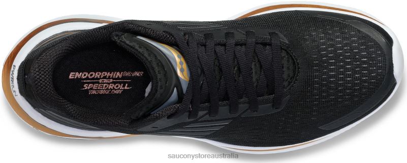 Saucony Men Endorphin Shift 3 8460X78 Black/Goldstruck