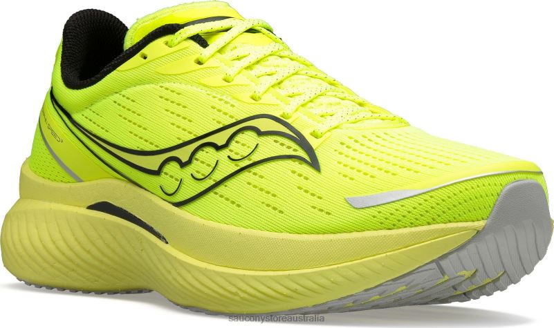 Saucony Men Endorphin Speed 3 8460X57 Citron/Fog